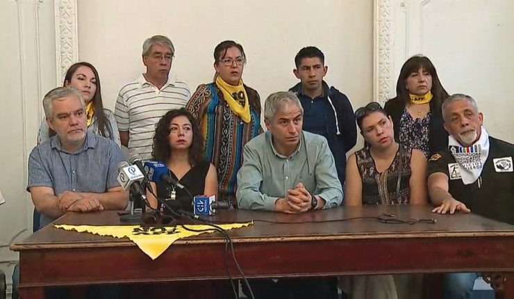  Mesa de Unidad Social anuncia suspensión de diálogo con el gobierno