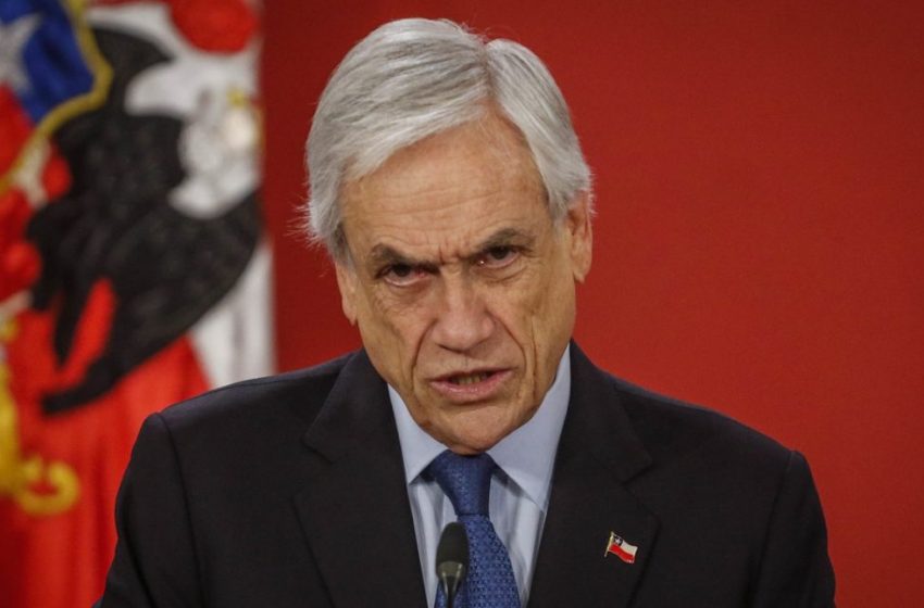 Vuelve a caer respaldo a Piñera